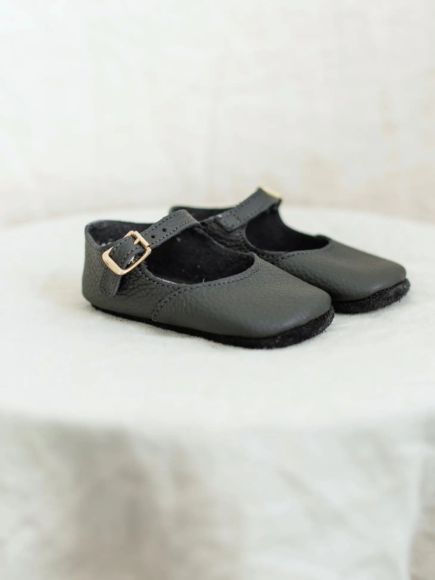 Soft Soled Mary Jane - Black