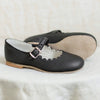 Scalloped Mary Jane - Black