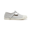 Eco-Friendly T-Band Sneakers in Grey