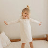 Long Sleeve Pouf Nightgown, Milk