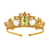 Pure Radiance Princess Crown - Green/Clear Tiara