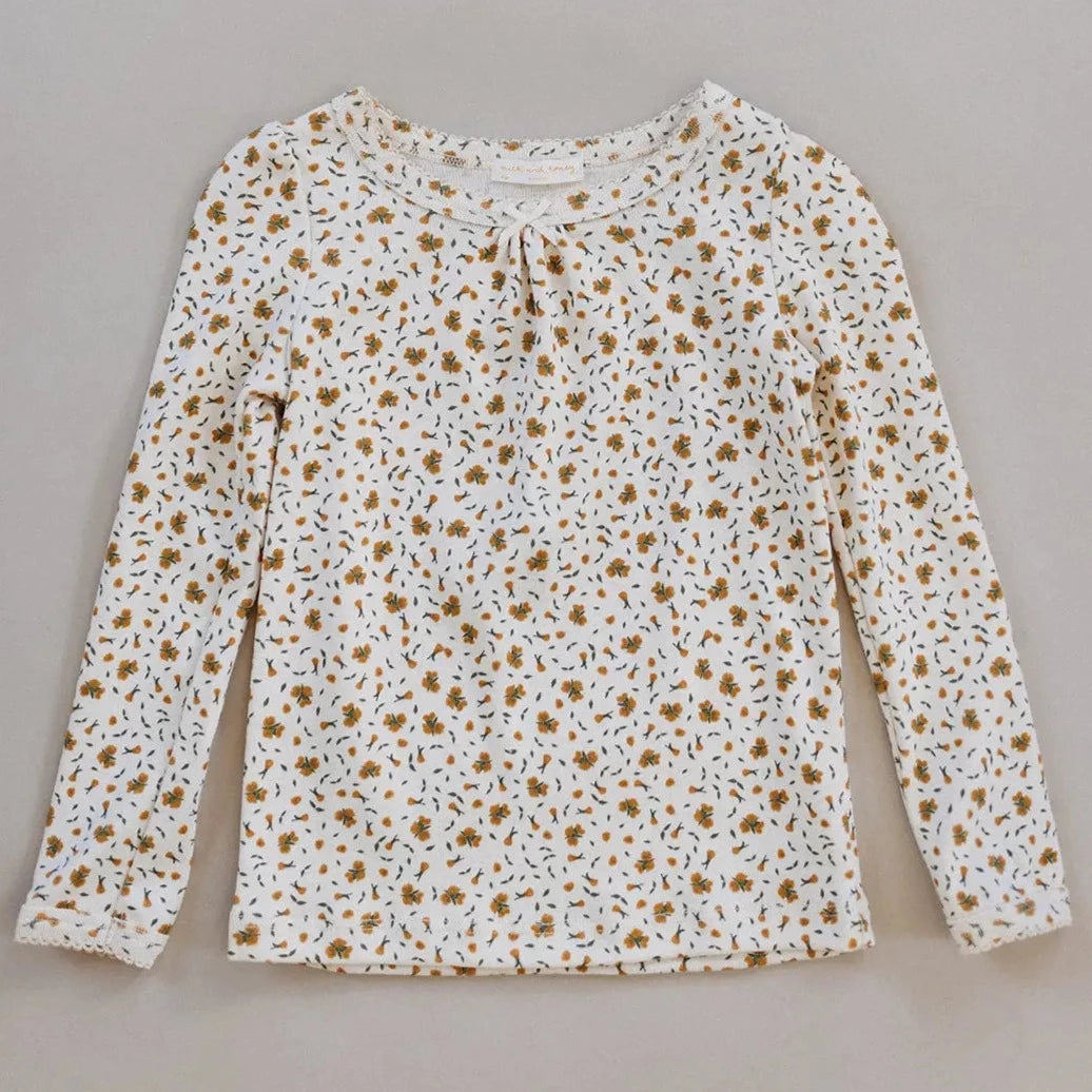 Long Sleeve Pouf Shirt, Primrose