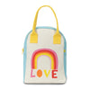 Zipper Lunch Bag - Rainbow