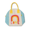 Zipper Lunch Bag - Rainbow