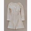 Long Sleeve Pouf Nightgown, Milk