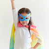 100% Silk Mask For Dress-Up Pretend Play - Rainbow