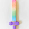 Soft Sword For Kids Pretend Play Rainbow - Natural Silk, Waldorf Toy