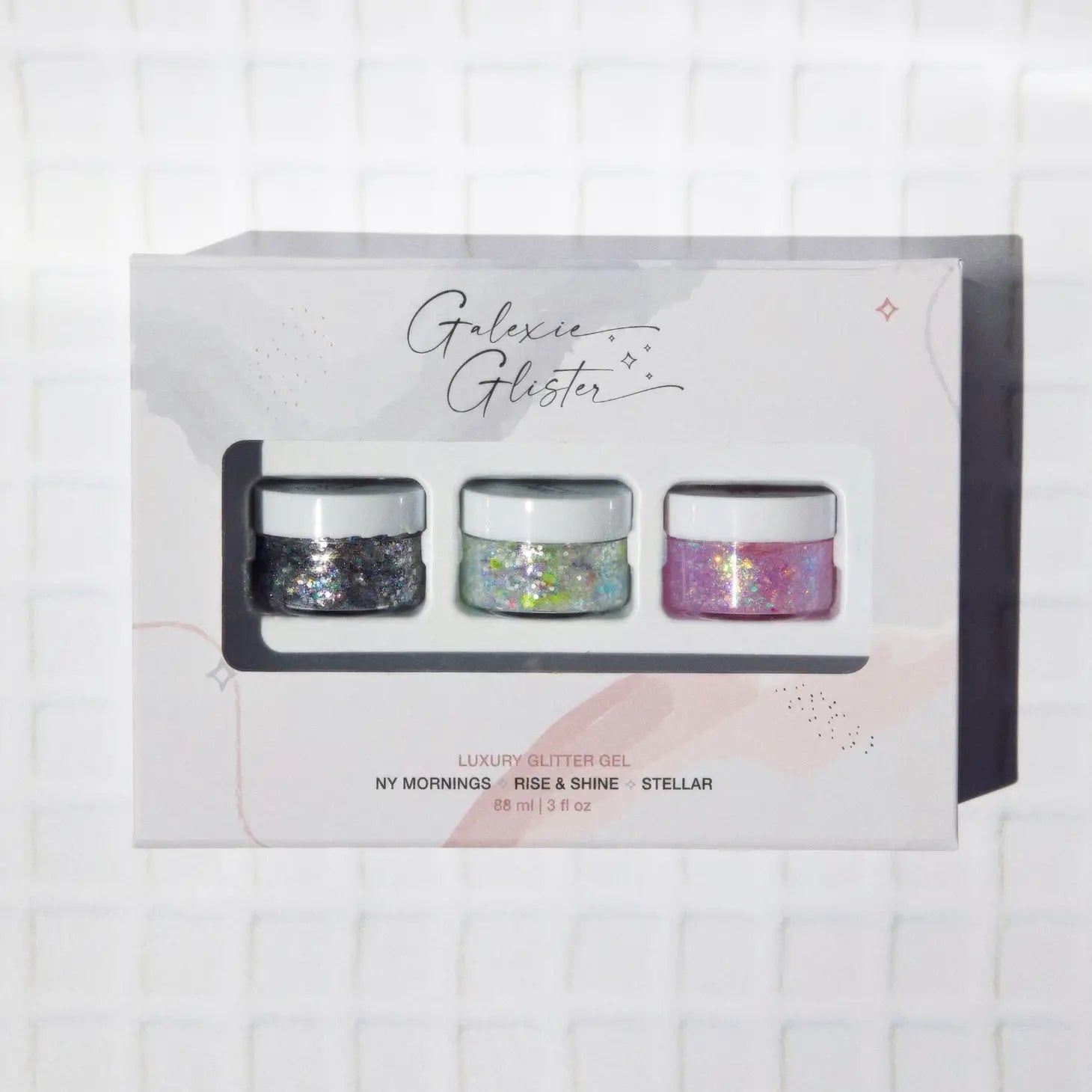 Bestseller Gift Set Trio - Glitter Gel For Hair, Face, Body